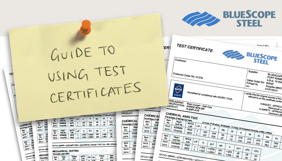 Guide to using test certificates